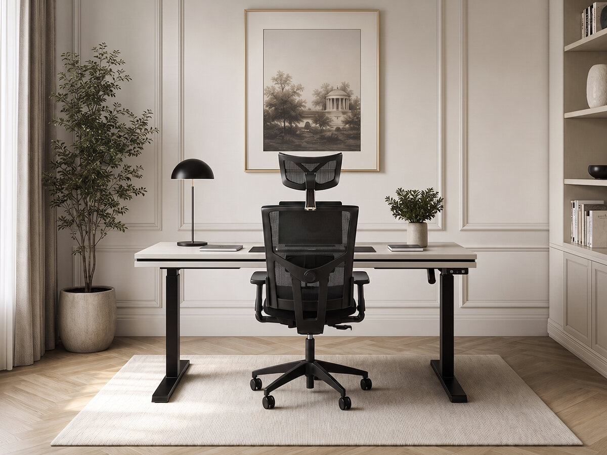 Ergonomiska darba vieta: padomi pareizai stājai un komfortam