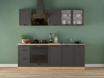 Virtuves kolekcija Classic Grey Oak
