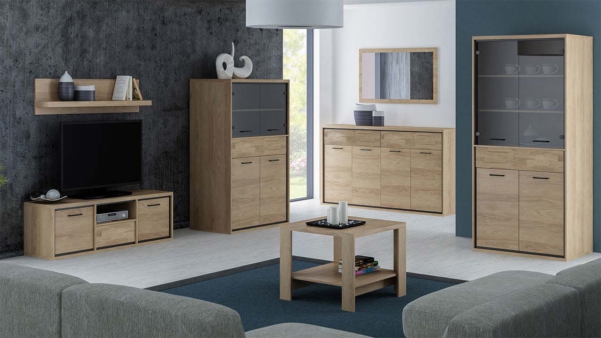 Стеллаж Etrmoni 102 (Светлое дерево + Дуб)