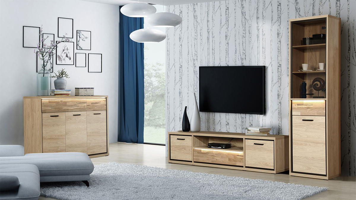 Стеллаж Etrmoni 108 (Светлое дерево + Дуб)