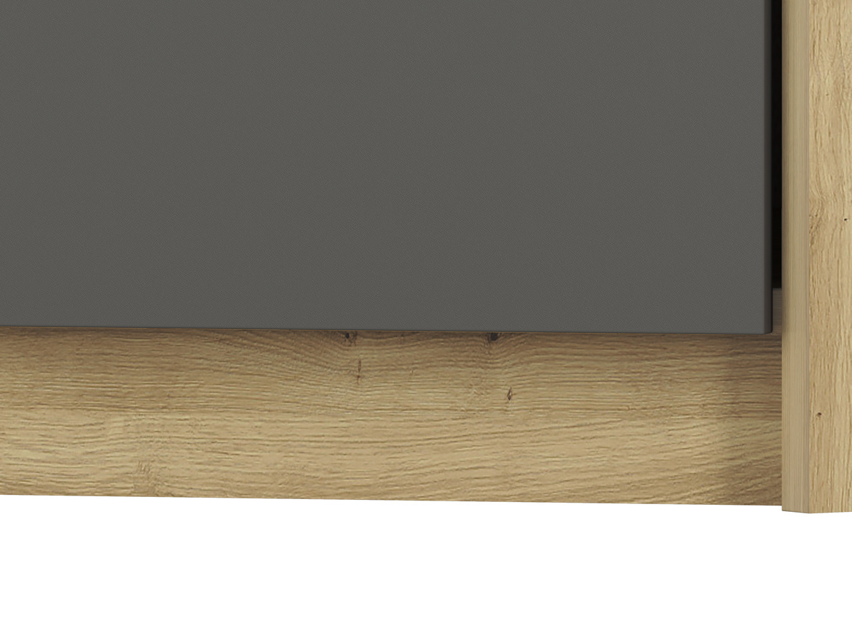 Stūra skapis Nucavu 110