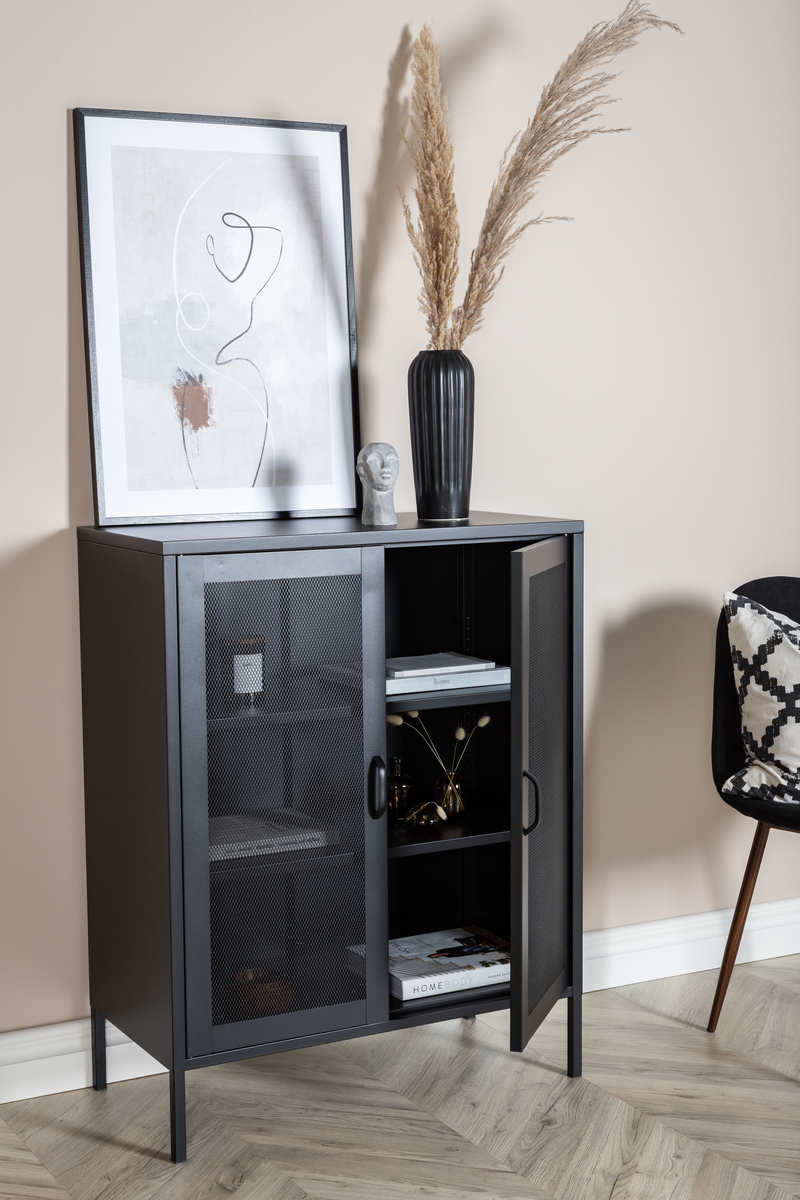 Skapis Dallas 117 (Melns)