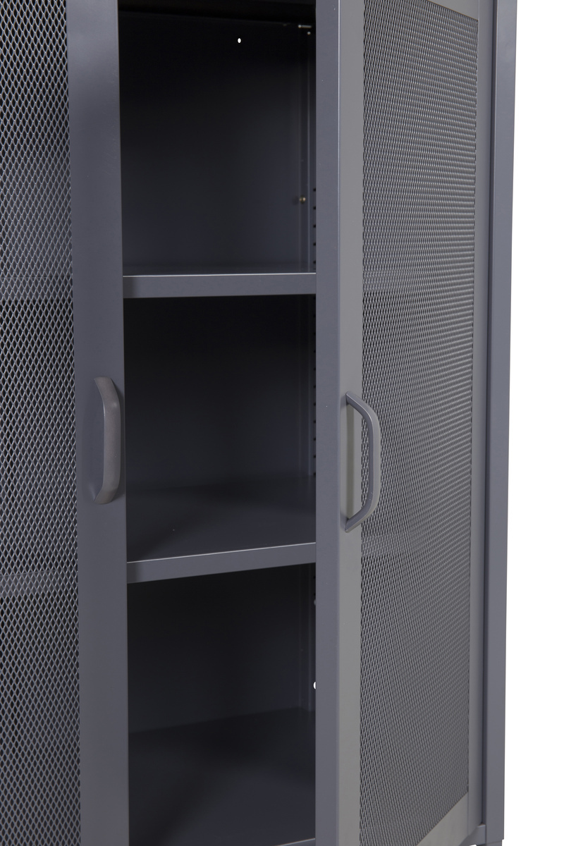 Skapis Dallas 117 (Pelēks)