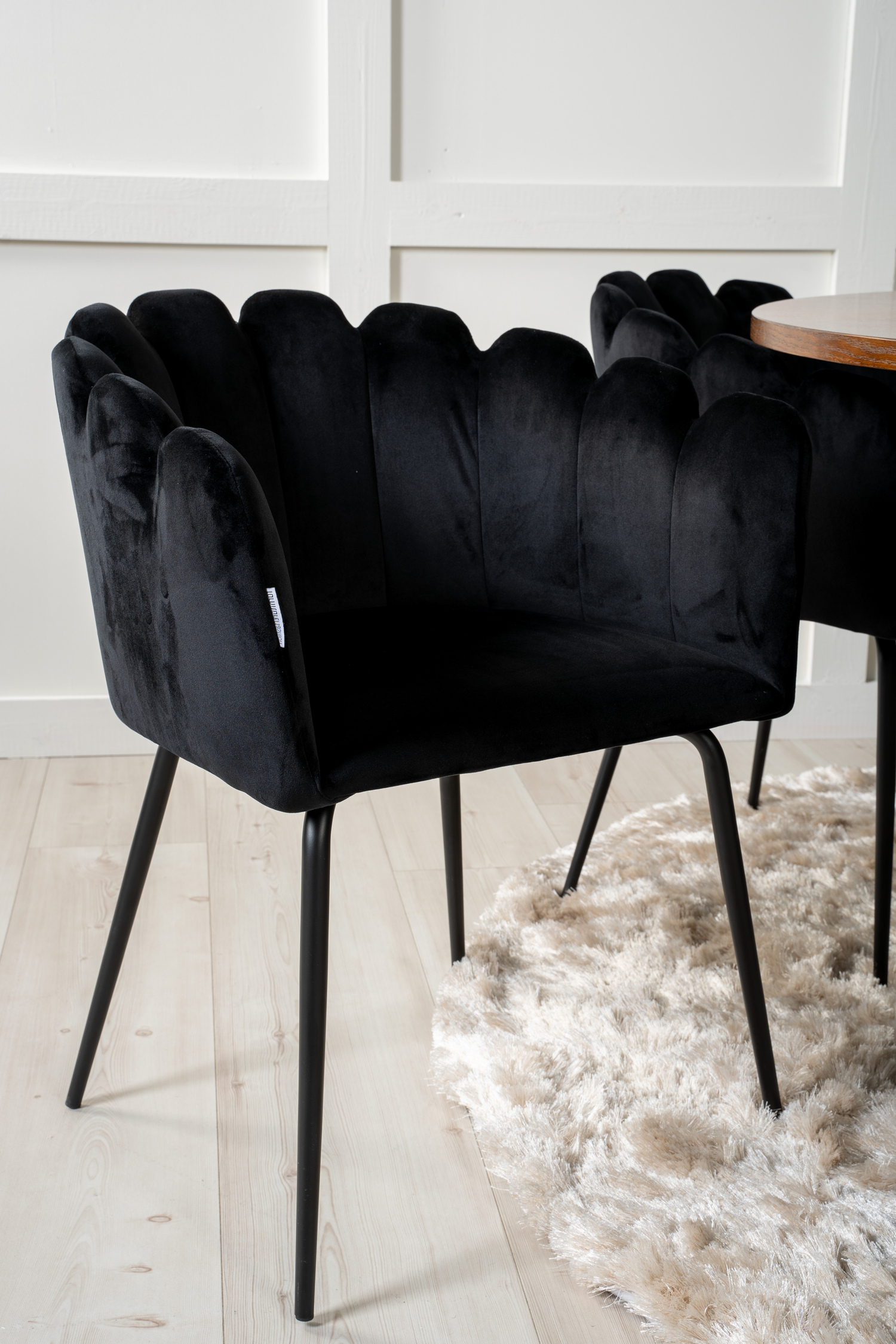 Ēdamistabas komplekts Dallas 311 (Melns)