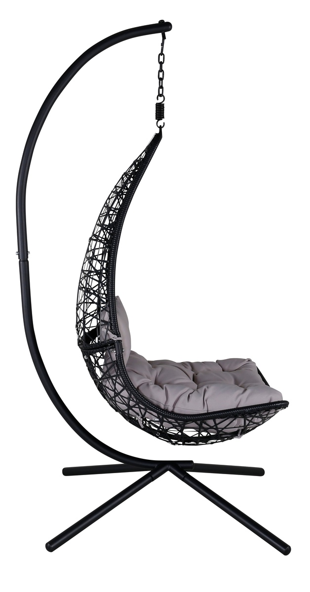 Piekaramais krēsls Dallas 519 (Melns)