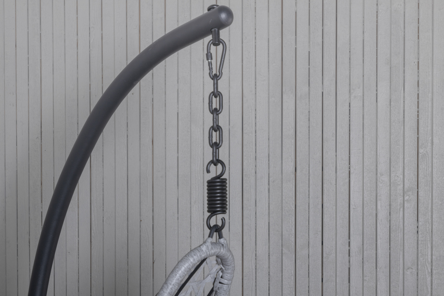 Подвесной стул Dallas 519 (Чёрный + Серый)