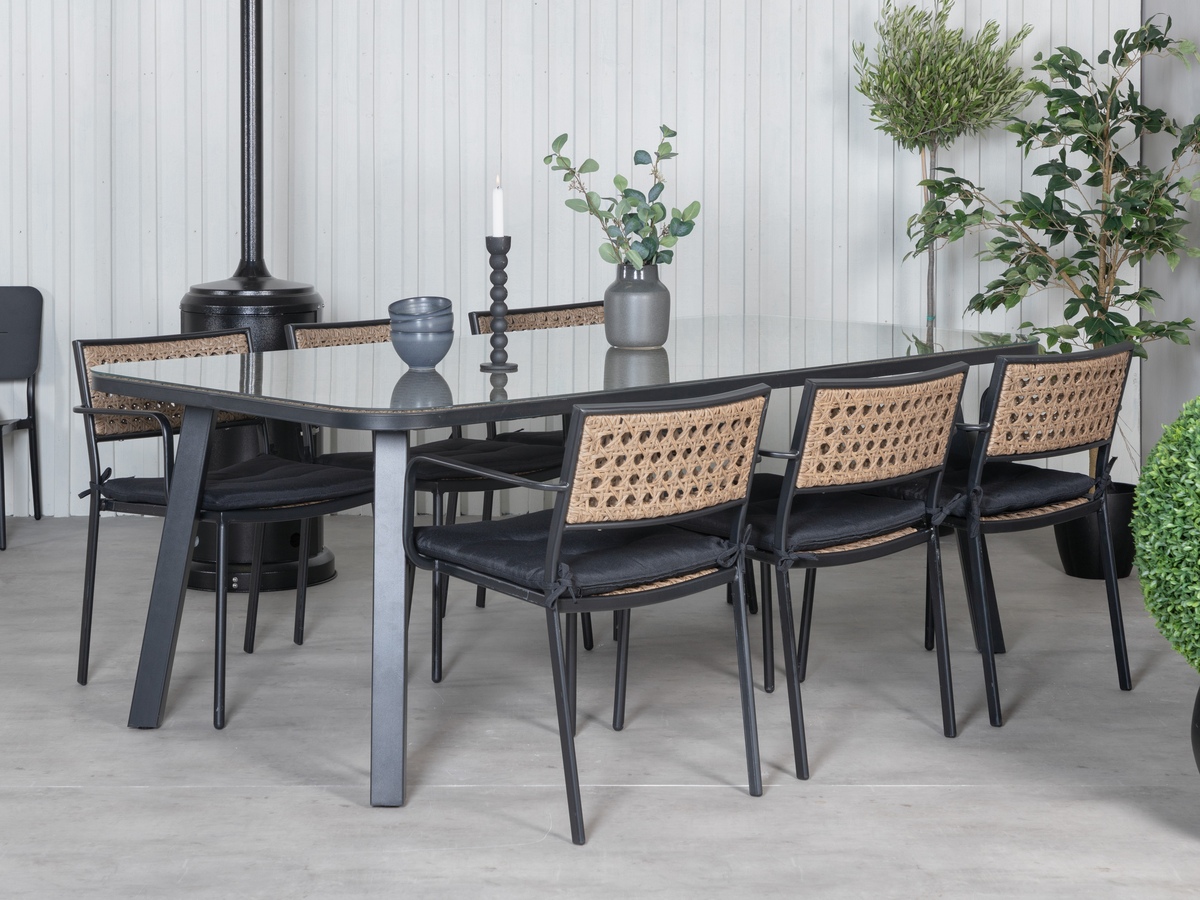 Стол и стулья Dallas 508