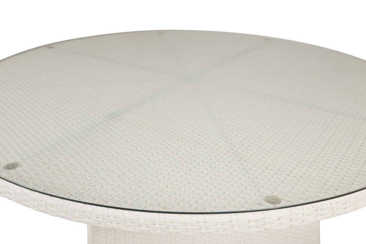 Dārza galds Dallas 667 (Balts)