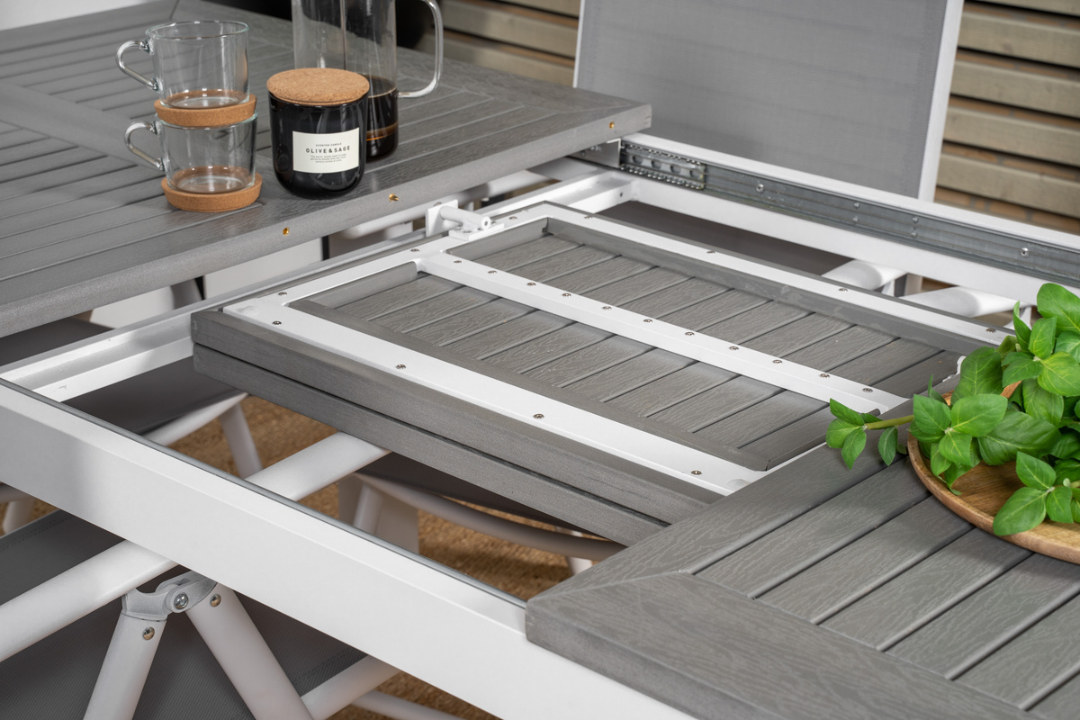 Садовый стол Dallas 1158 (Серый + Белый)