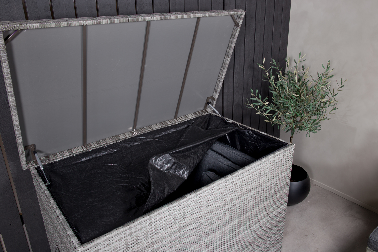 Dārza uzglabāšanas kaste Dallas 804 (Pelēks)