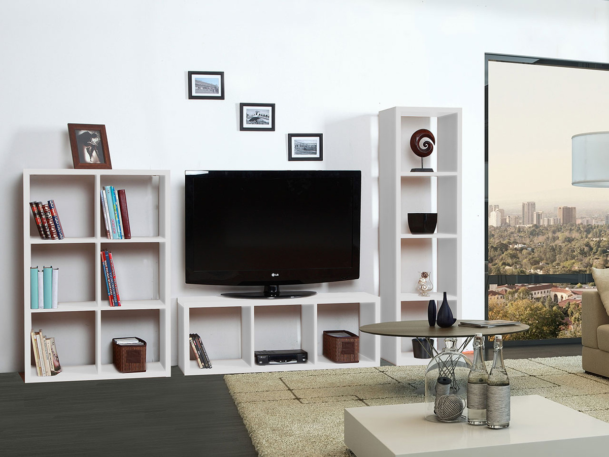 Стеллаж Levnova 104 (Белый)