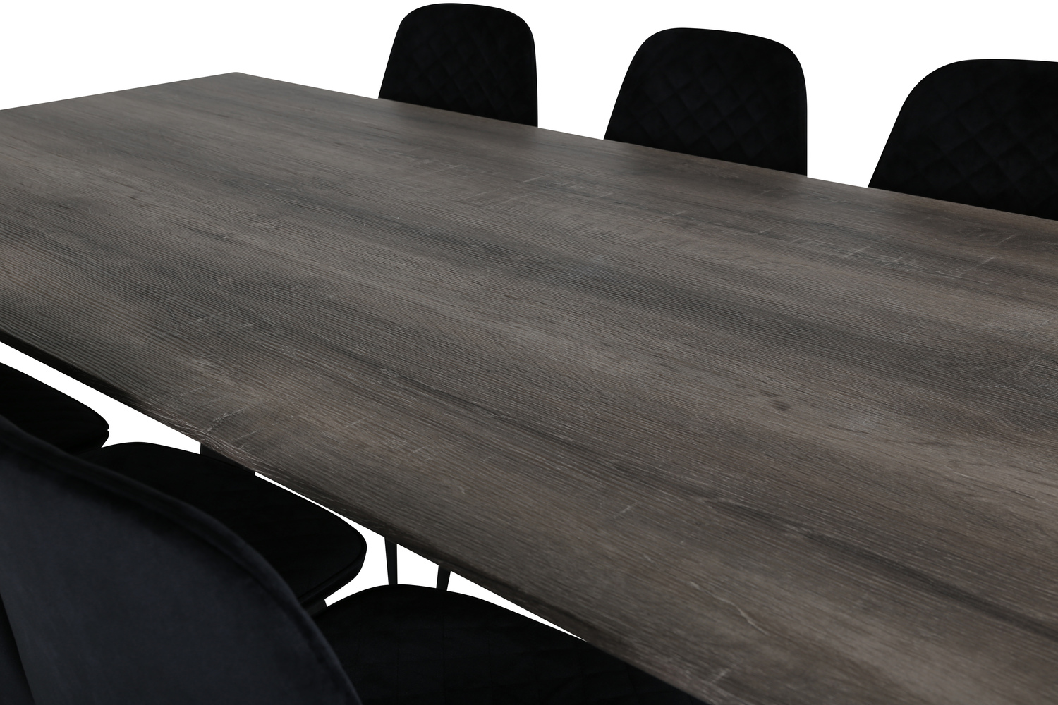 Ēdamistabas komplekts Dallas 1357 (Melns)