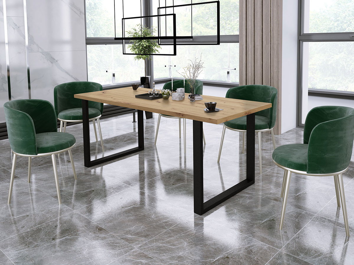 Cтол Tucson 138 (Artisan дуб + Чёрный)