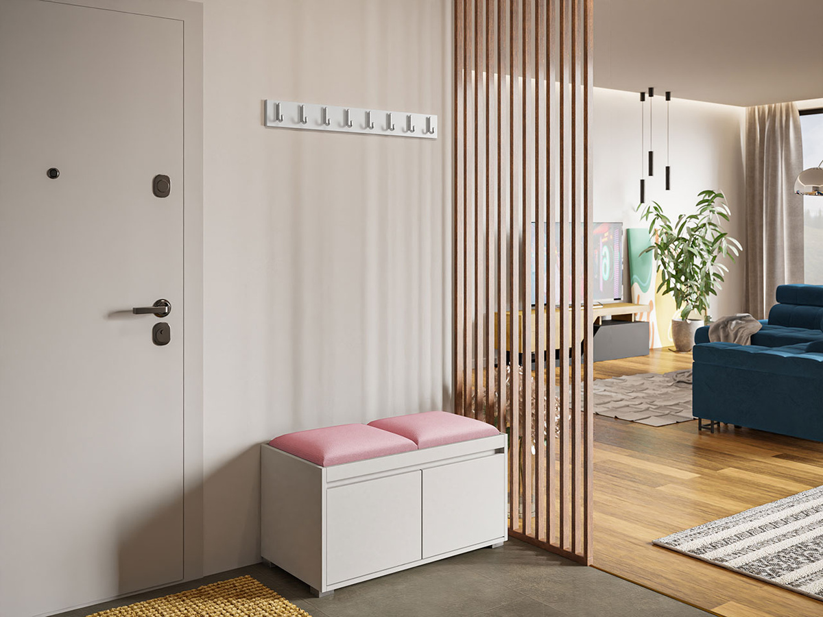 Priekšnama komplekts Comfivo 386 (Balts + Manila 09)