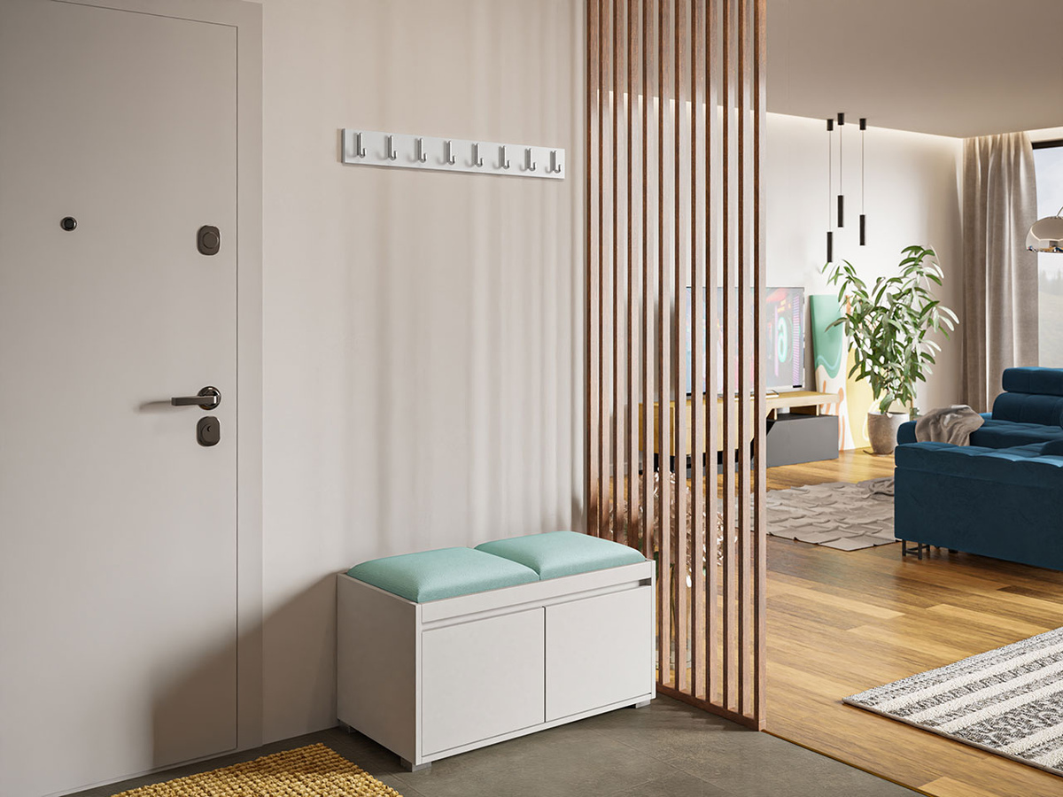 Прихожая Comfivo 386 (Белый + Manila 11)