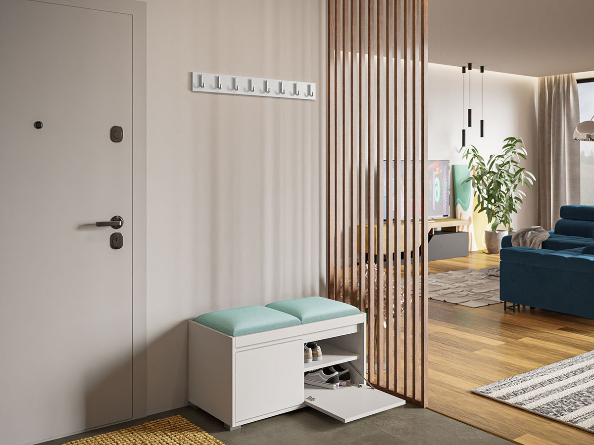 Прихожая Comfivo 386 (Белый + Manila 11)