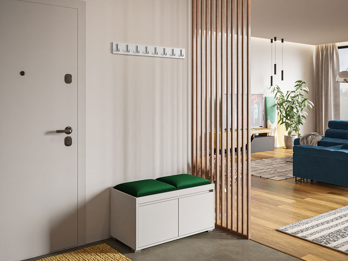 Прихожая Comfivo 386 (Белый + Manila 35)