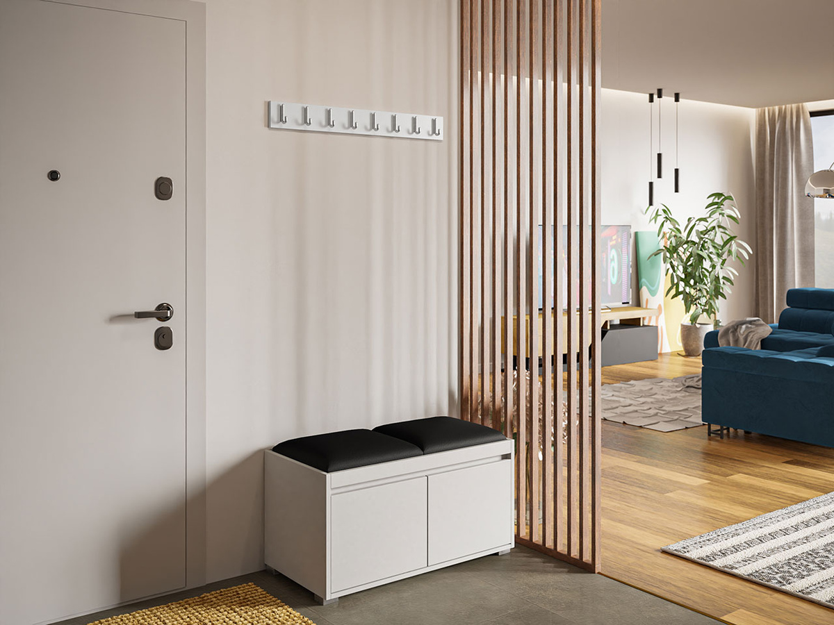 Прихожая Comfivo 386 (Белый + Soft 011)