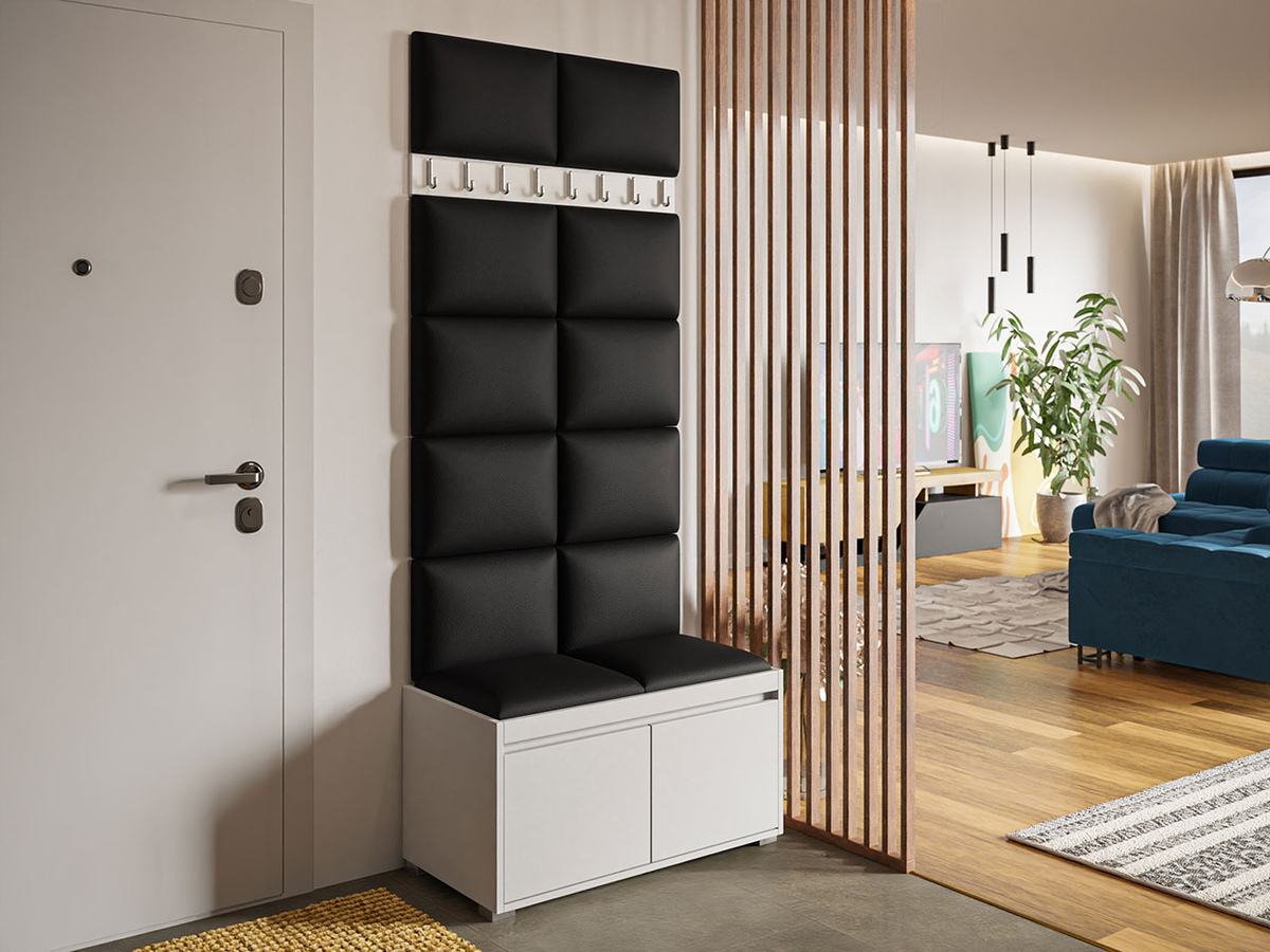 Priekšnama komplekts Comfivo Pinus IV (Balts + Soft 011)