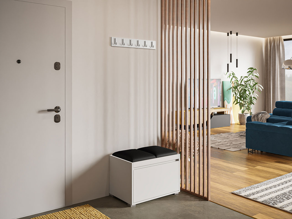 Priekšnama komplekts Comfivo Pinus VI (Balts + Soft 011)