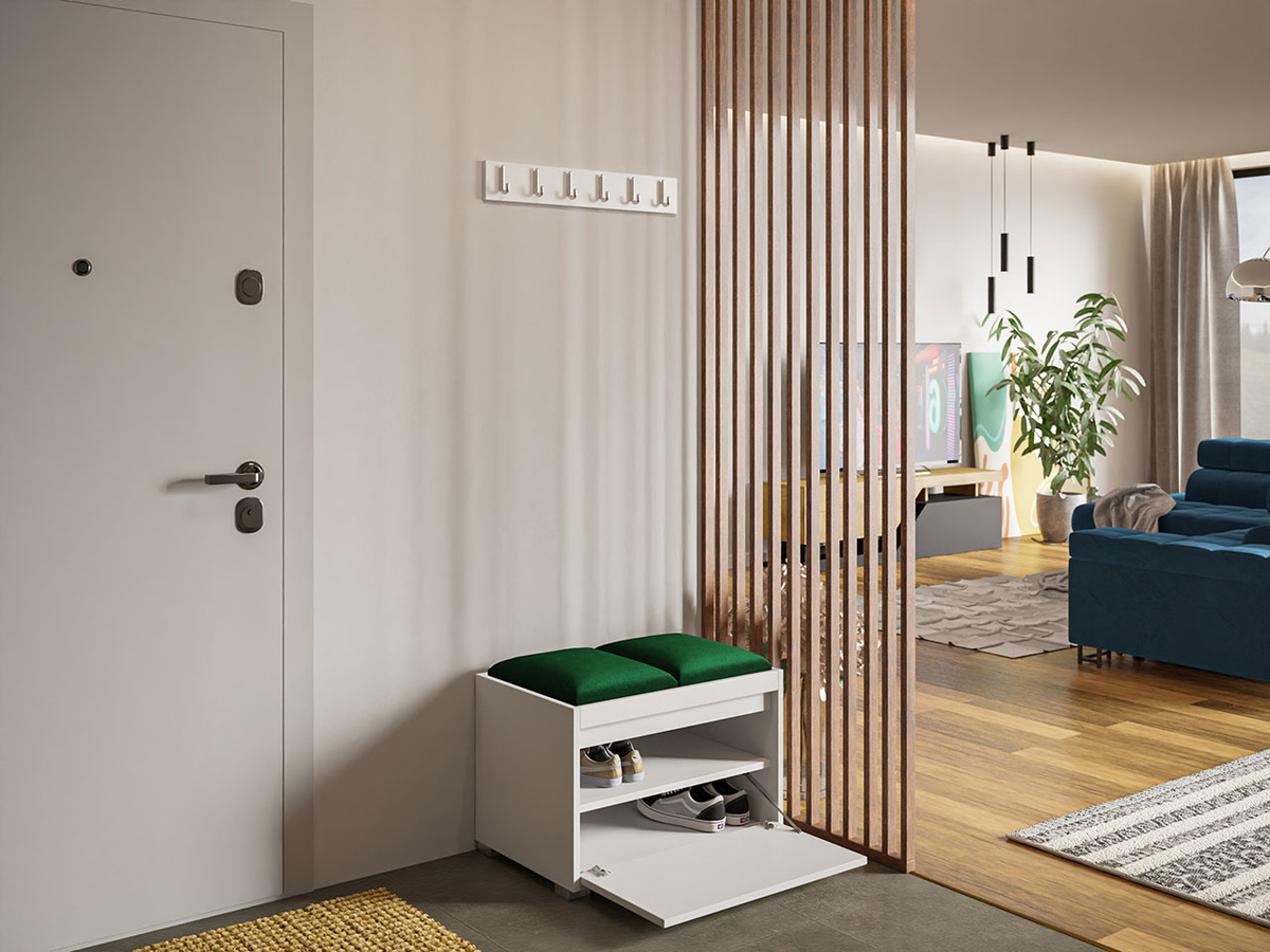 Прихожая Comfivo 394 (Белый + Manila 35)