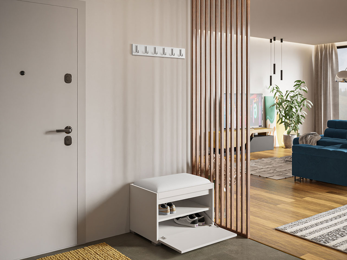 Прихожая Comfivo 396 (Белый + Soft 017)