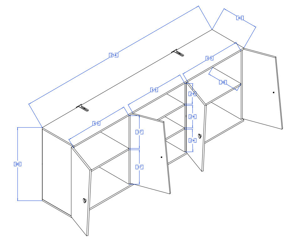 Piekarams skapītis Mirelbu 115 (Artisan ozols + Balts)