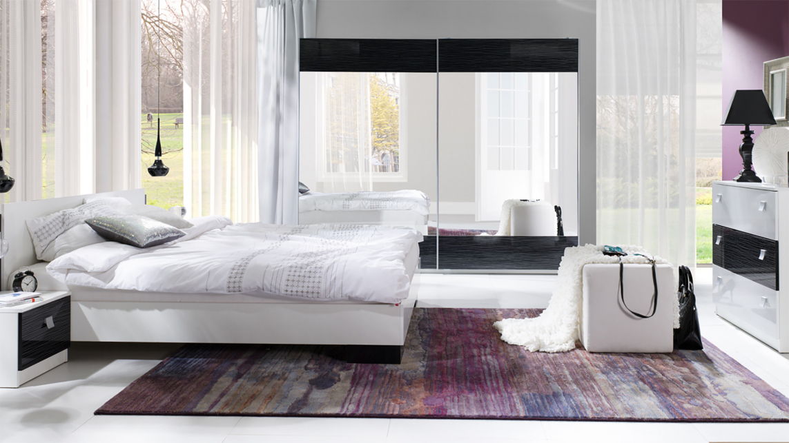 Naktsgaldiņš Murrieta 111 (Glancēts balts + Glancēts melns)