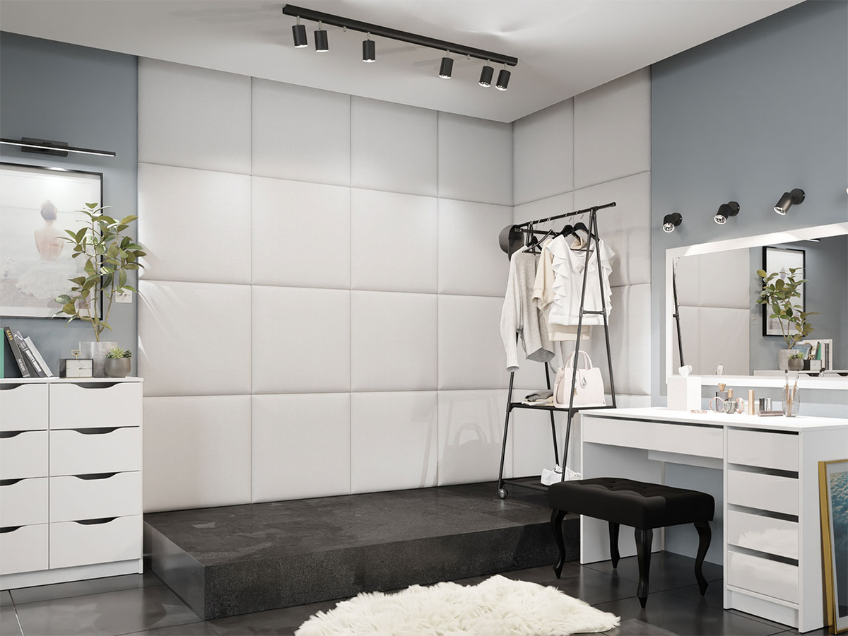 Mīksts sienas panelis Comfivo 288 (Soft 017) (60x60)