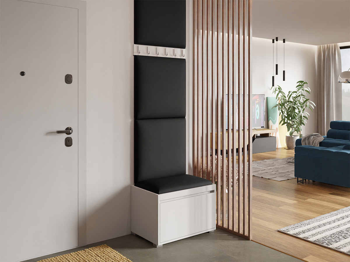 Priekšnama komplekts Comfivo Pinus IX (Balts + Soft 011)