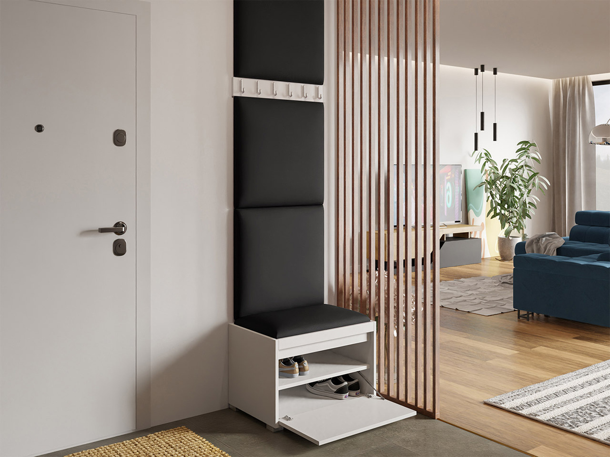 Priekšnama komplekts Comfivo Pinus IX (Balts + Soft 011)