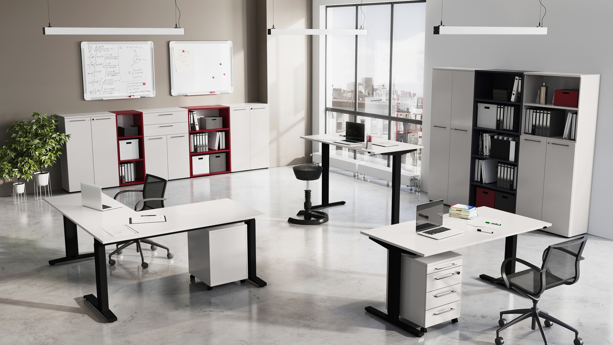 Стеллаж Eliromo 105 (Светло-серый)