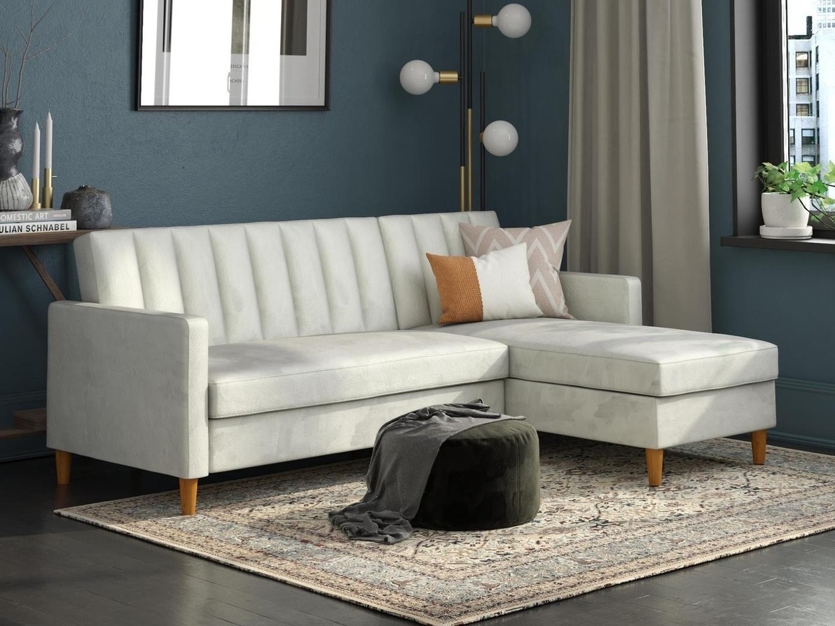 Угловой диван Tulsa 108 (Светло-серый)