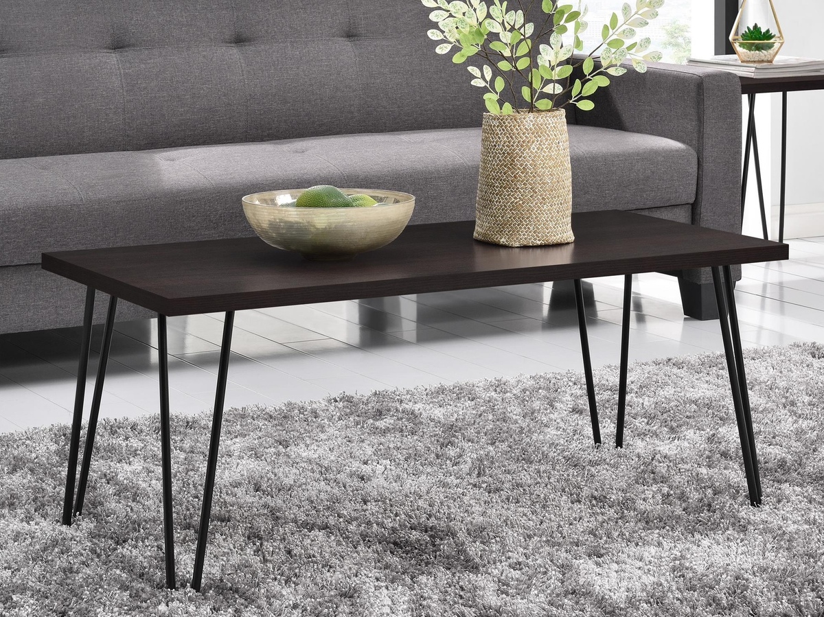 Журнальный столик Nutive 100 (Темно-коричневый)