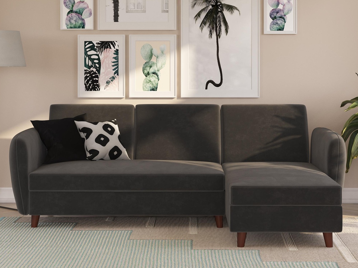 Угловой диван Novogratz 108 (Серый)