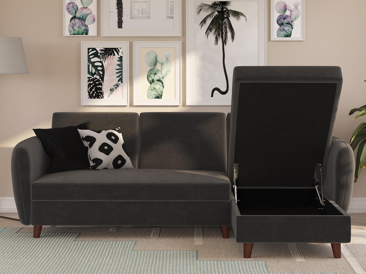 Угловой диван Novogratz 108 (Серый)