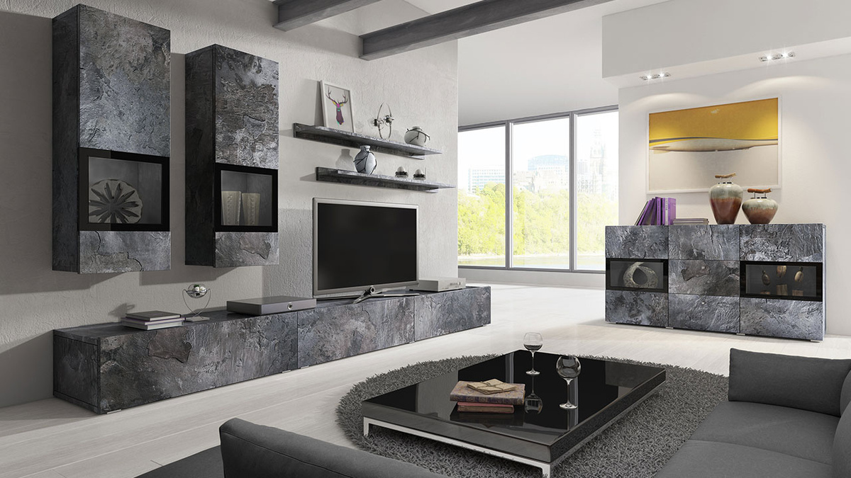 Kumode Serodeu 101 (Tumšs betons)