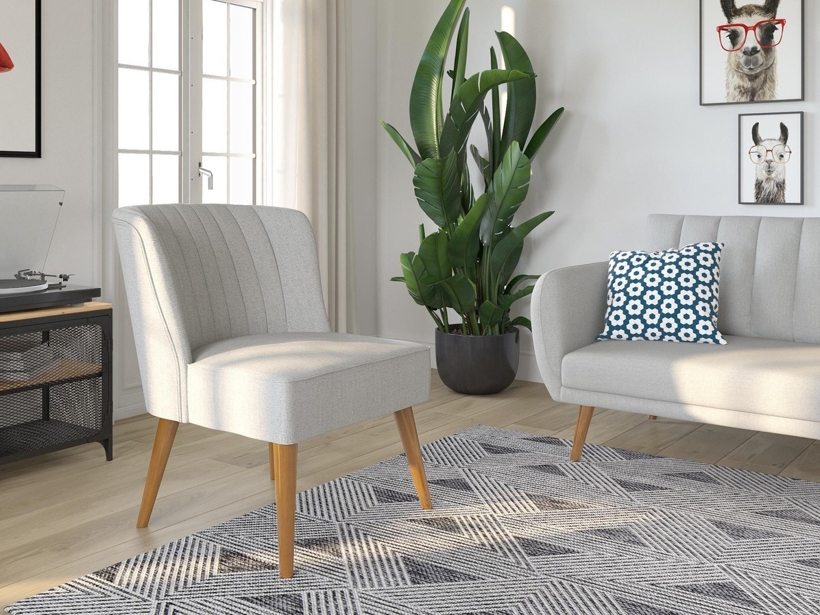 Кресло Novogratz 119 (Светло-серый)