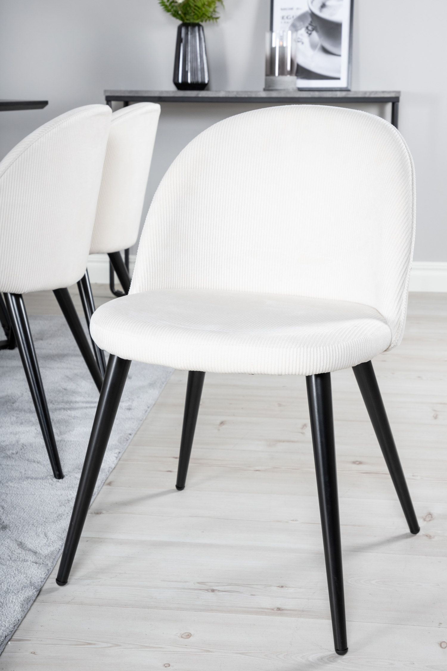 Обеденный гарнитур Dallas 1962 (Чёрный + Бежевый)