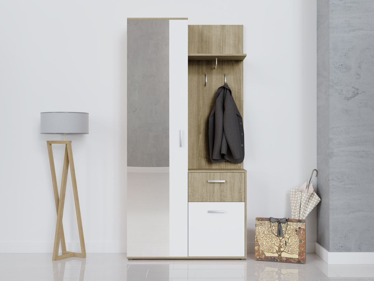 Прихожая Stanton 103 (Сонома Дуб + Белый)