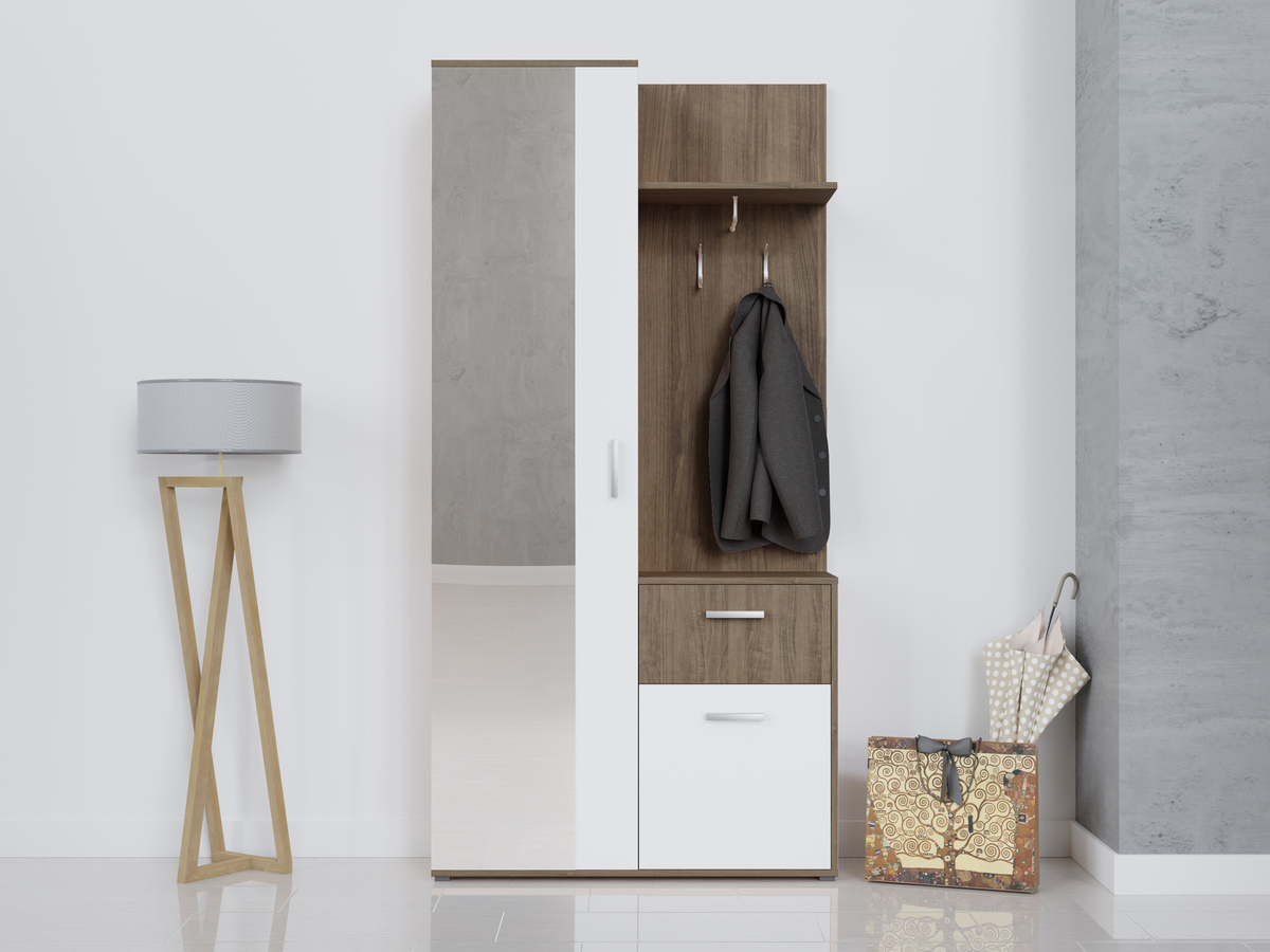 Прихожая Stanton 103 (Трюфель + Белый)