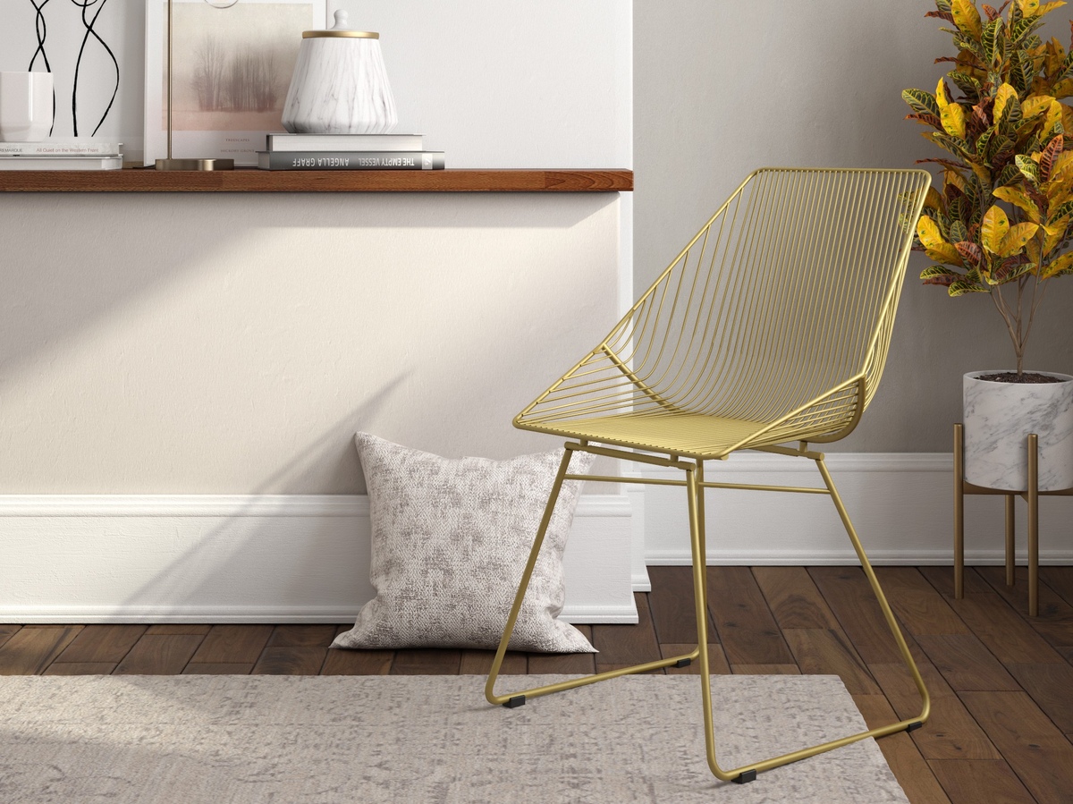 Krēsls CosmoLiving by Cosmopolitan 115 (Zelta)