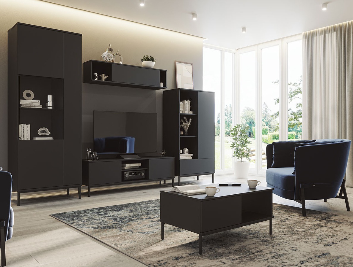 TV galds Lomsore 101 (Melns)