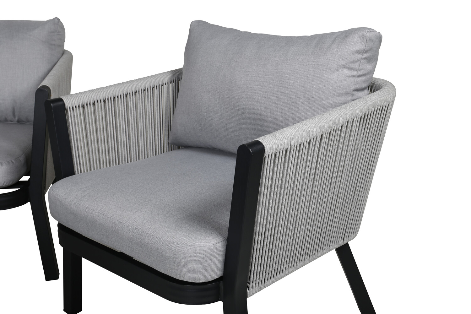 Садовый комплект Dallas 2175 (Белый + Чёрный + Серый)