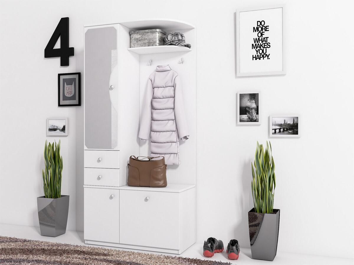 Priekšnama komplekts Murrieta 116 (Balts)