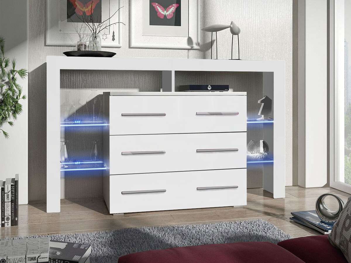 Kumode Nashville 108 (Balts + Glancēts balts)