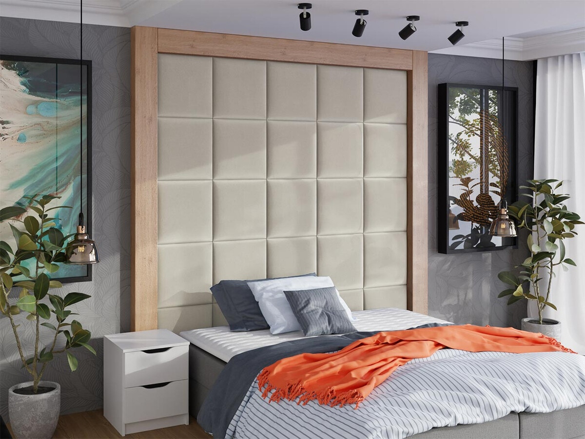 Mīksts sienas panelis Comfivo 411 (Manila 02) (42x42)