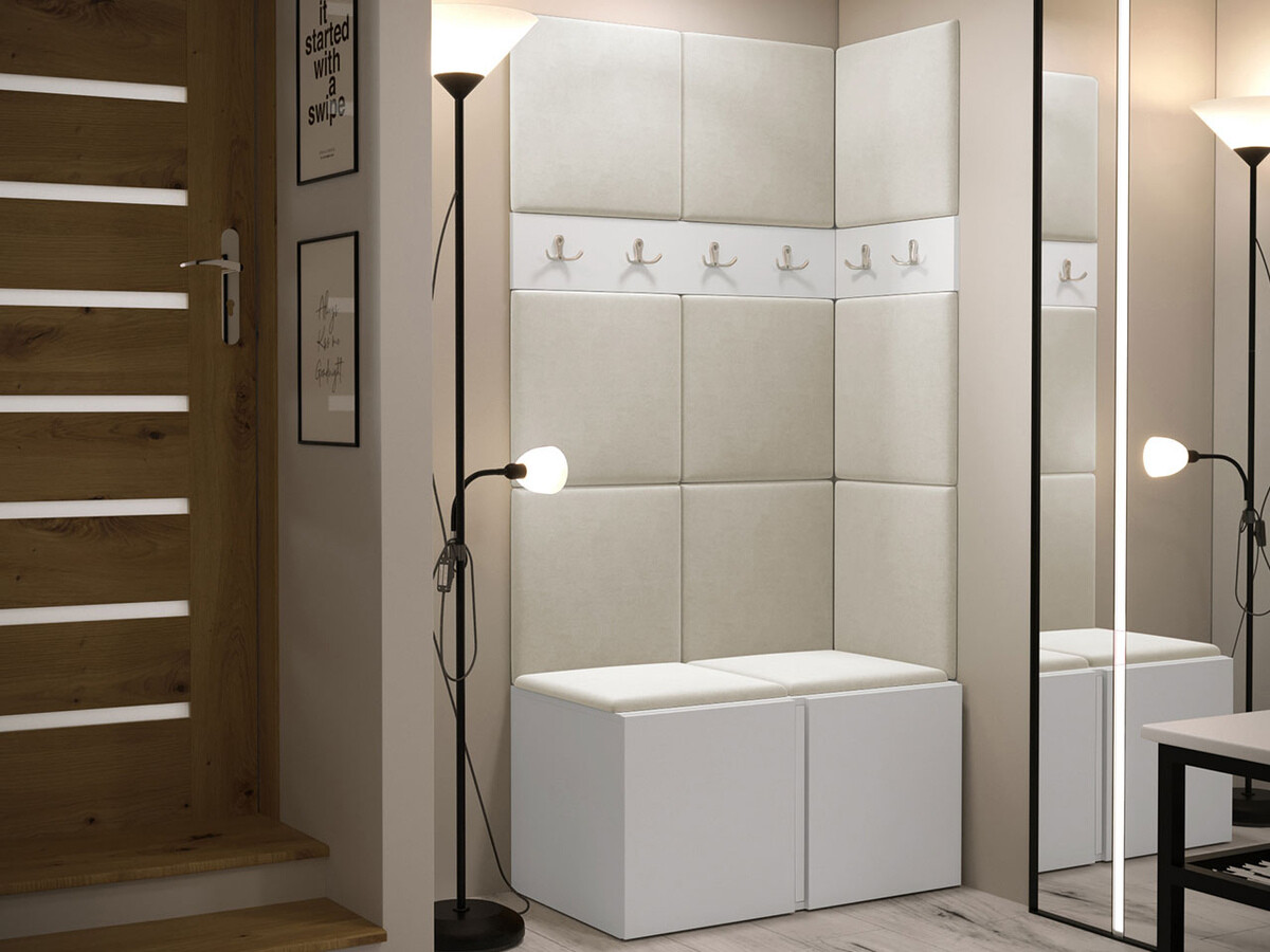 Priekšnama komplekts Hartford 264 (Balts)