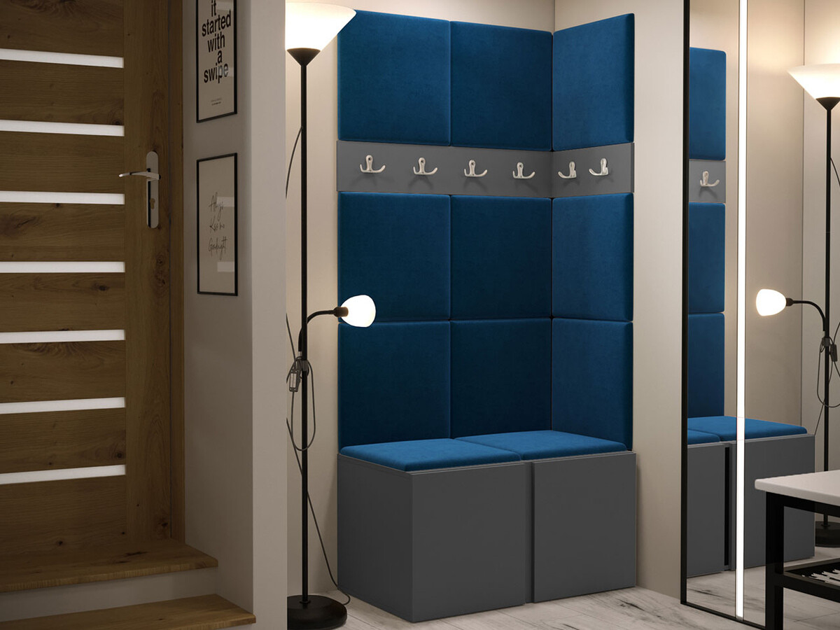 Priekšnama komplekts Hartford 264 (Grafīts)