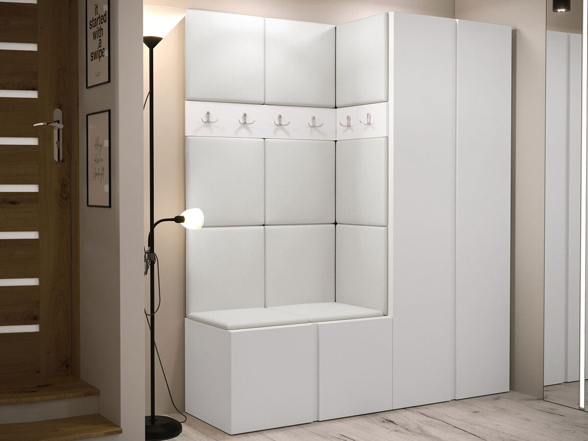 Priekšnama komplekts Hartford 266 (Balts)